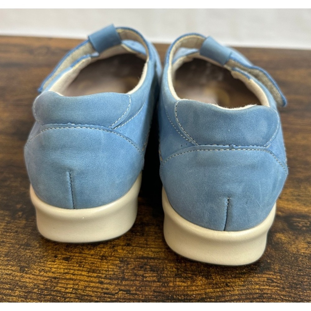 SAS Tripad Comfort Willow Slip On Loafer Mary Jane Cutout Walking Shoe Blue 8 WW - Picture 8 of 15